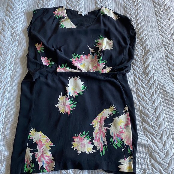 Veronika Maine floral silk dress - Picture 2 of 4